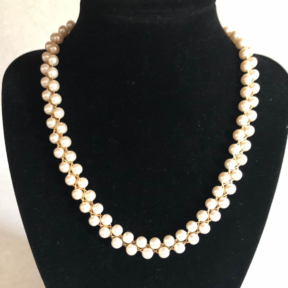 Faux Pearl Necklace